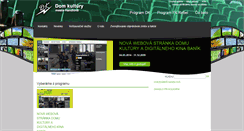 Desktop Screenshot of dkhandlova.sk